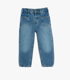 New Normale taille Normaal Jeansbroek Kinderen Broeken & Shorts