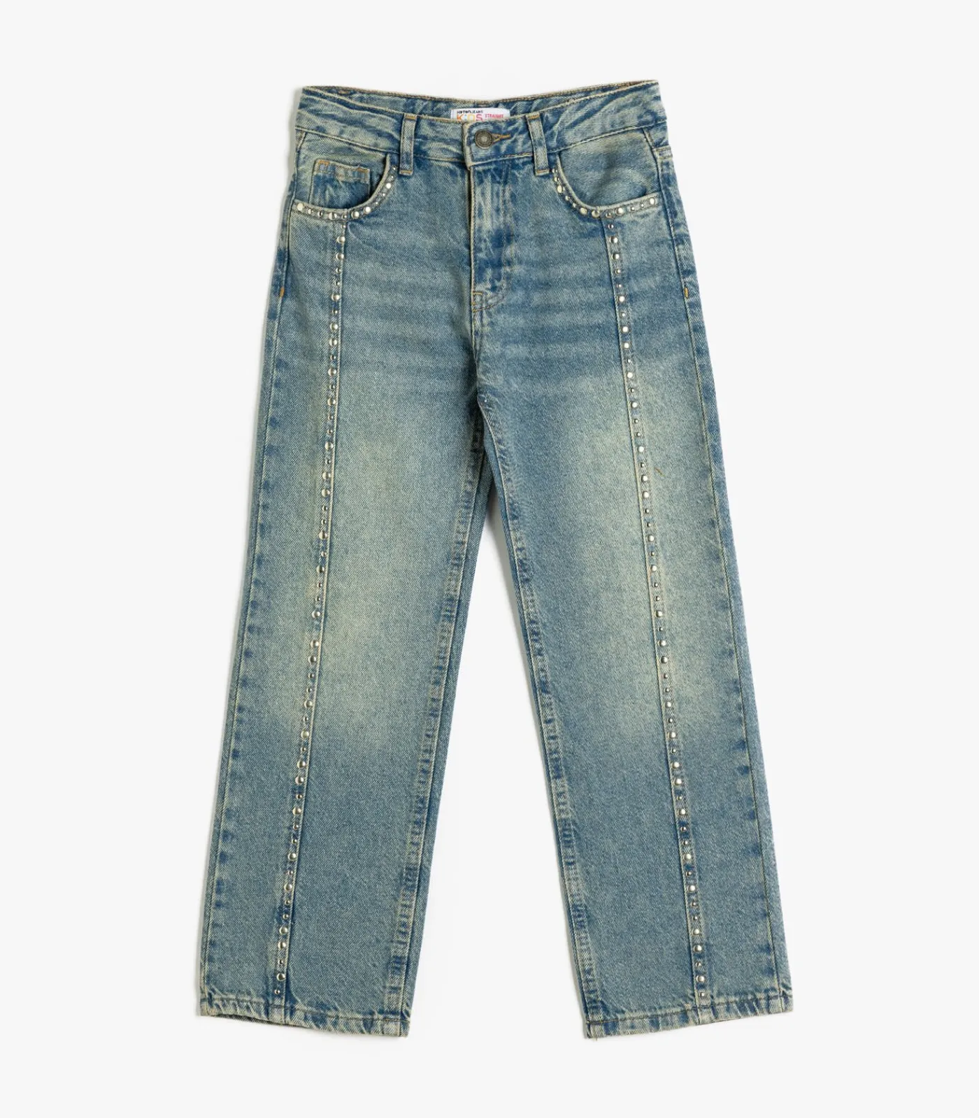 Hot Normale taille Recht Jeansbroek Kinderen Jeans