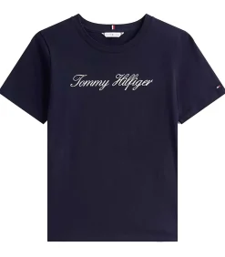DAMES Tommy Hilfiger Nos Script Regular C-Nk Ss