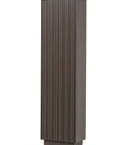 Discount Nova Hoge Kast - Grenen - Truffel Bruin - 215x67x40 Meubels