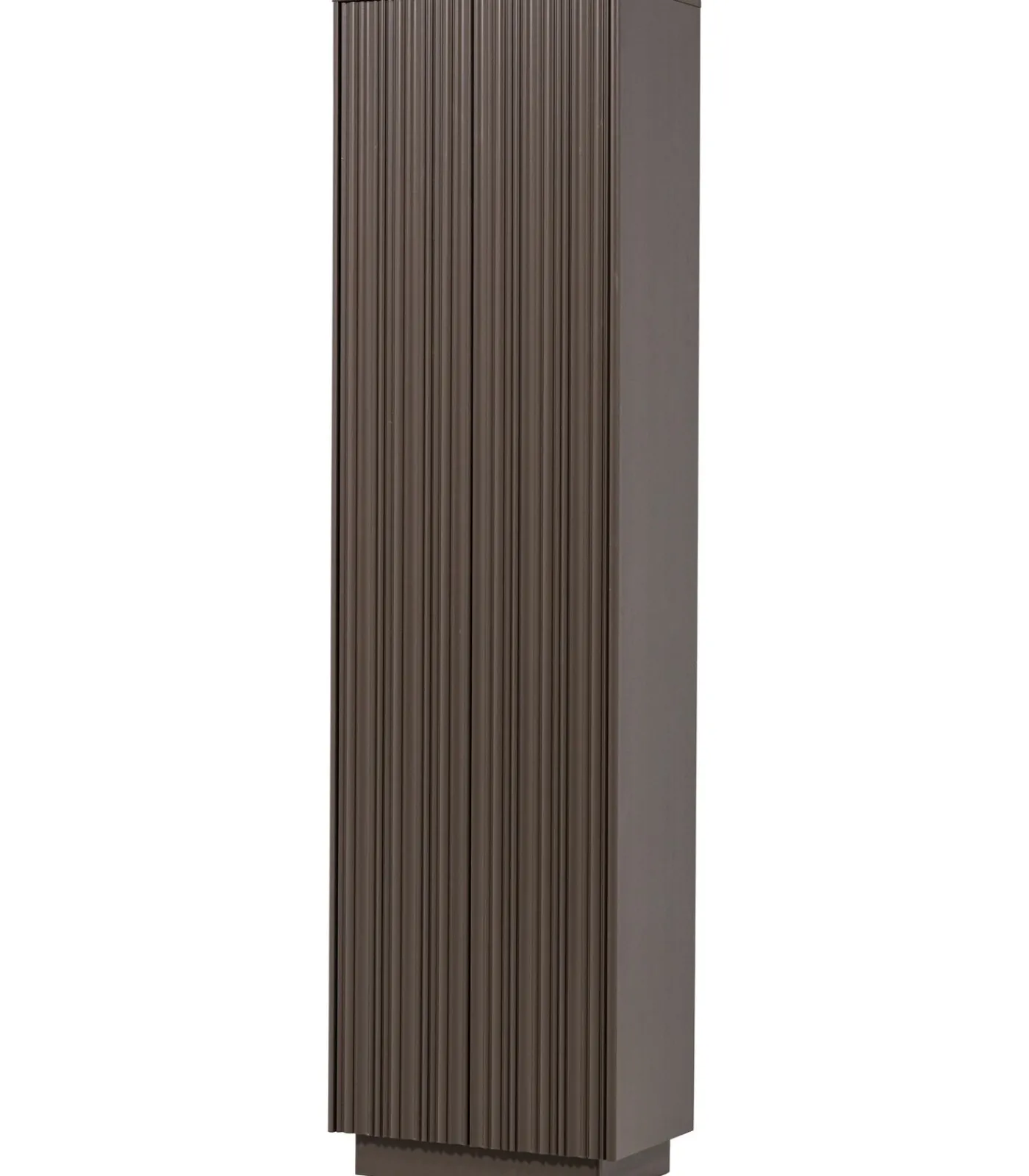 Discount Nova Hoge Kast - Grenen - Truffel Bruin - 215x67x40 Meubels