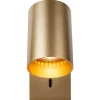 Nuo - Wandlamp - Goud Muurverlichting