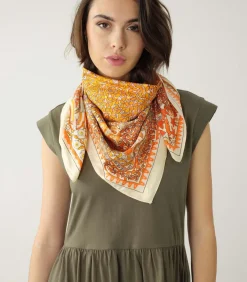 Best OANA - Gestreepte sjaal DAMES Sjaals