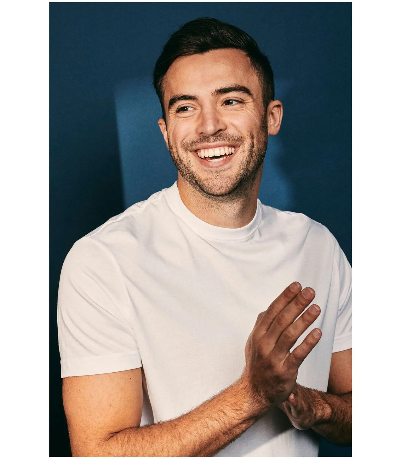 Best Obra T-Shirt Hoge rond Hals Wit 6-Pack Heren T-Shirts & Polo's