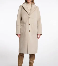 New Omkeerbare lange jas Berken 44 DAMES Jassen