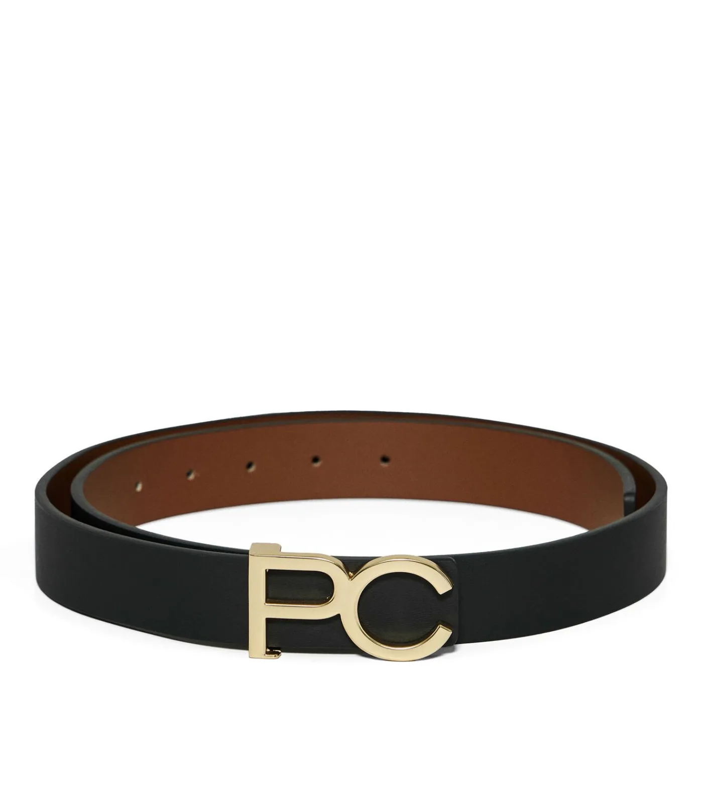 Hot Omkeerbare riem ‘Blair’ in zwart en bruin met gesp van PC DAMES Riemen