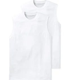 Heren SCHIESSER Onderhemd Essentials Set van 2