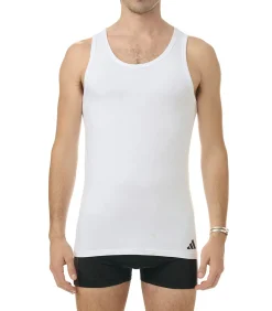 Best Onderhemd Tank Top Active Flex Cotton 2PK Set van 2 Heren Tops & Shirts