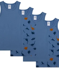 New Onderhemd Verpakking van 4 Kinderen Ondergoed En Nachtmode