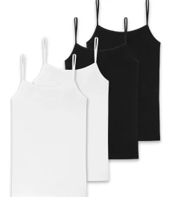 DAMES SCHIESSER Onderhemd Verpakking van 4