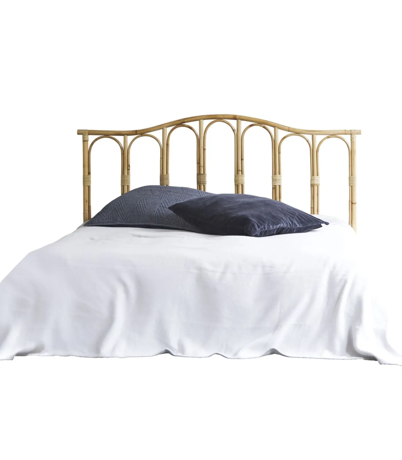 Discount Ondine - Rotan hoofdbord 160 cm Bedden