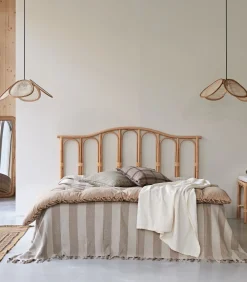 Discount Ondine - Rotan hoofdbord 160 cm Bedden