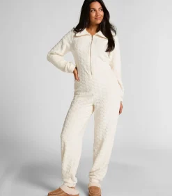 DAMES Hunkemöller Onesie met kabelontwerp en rits