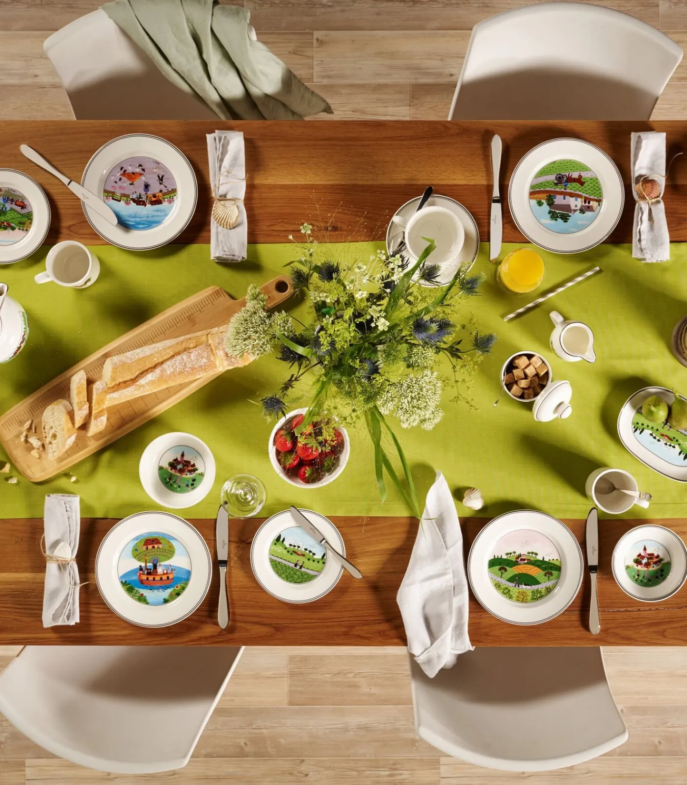 Villeroy & Boch Ontbijtbord Pluimveehouderij Design Naif