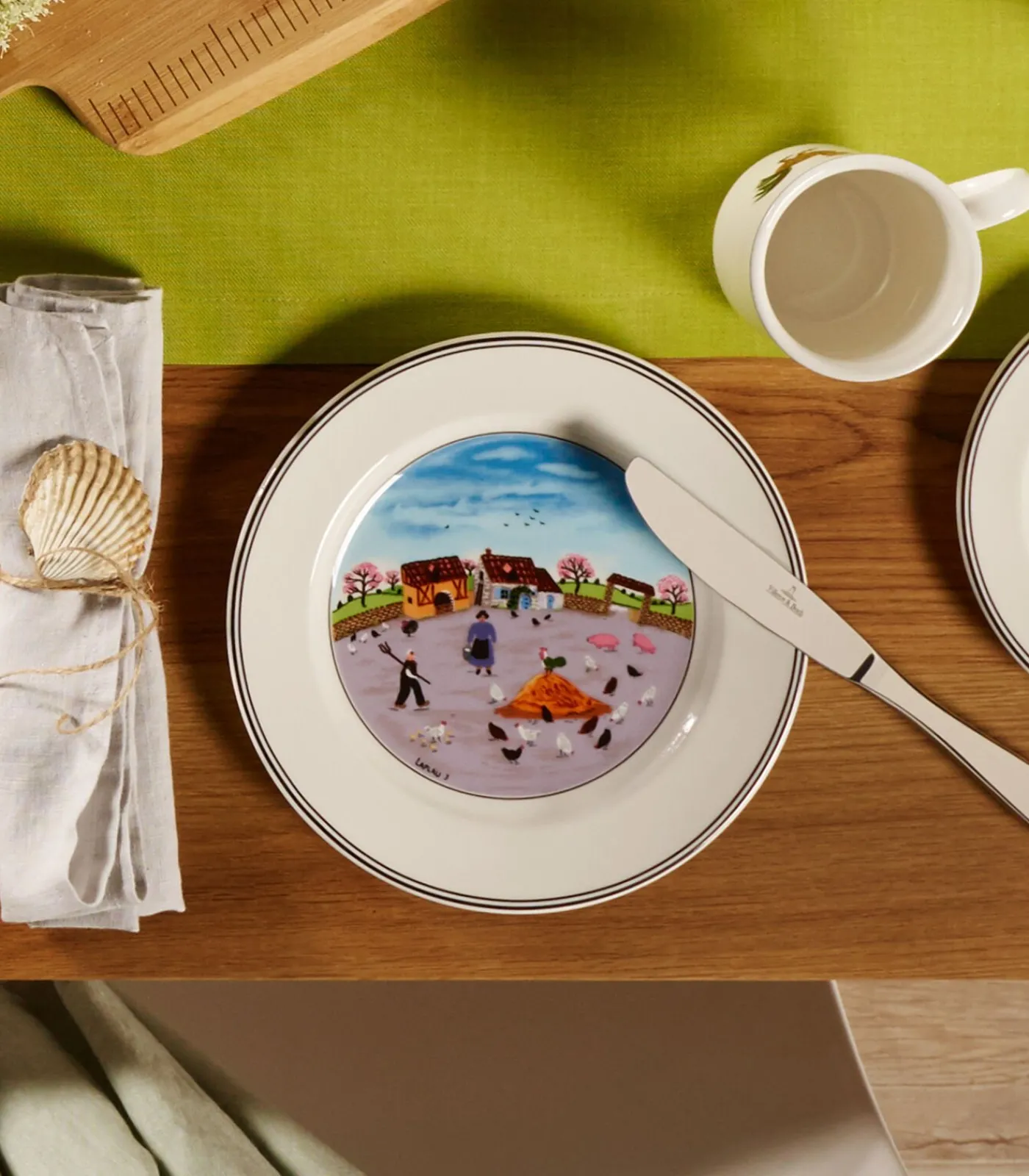 Villeroy & Boch Ontbijtbord Pluimveehouderij Design Naif