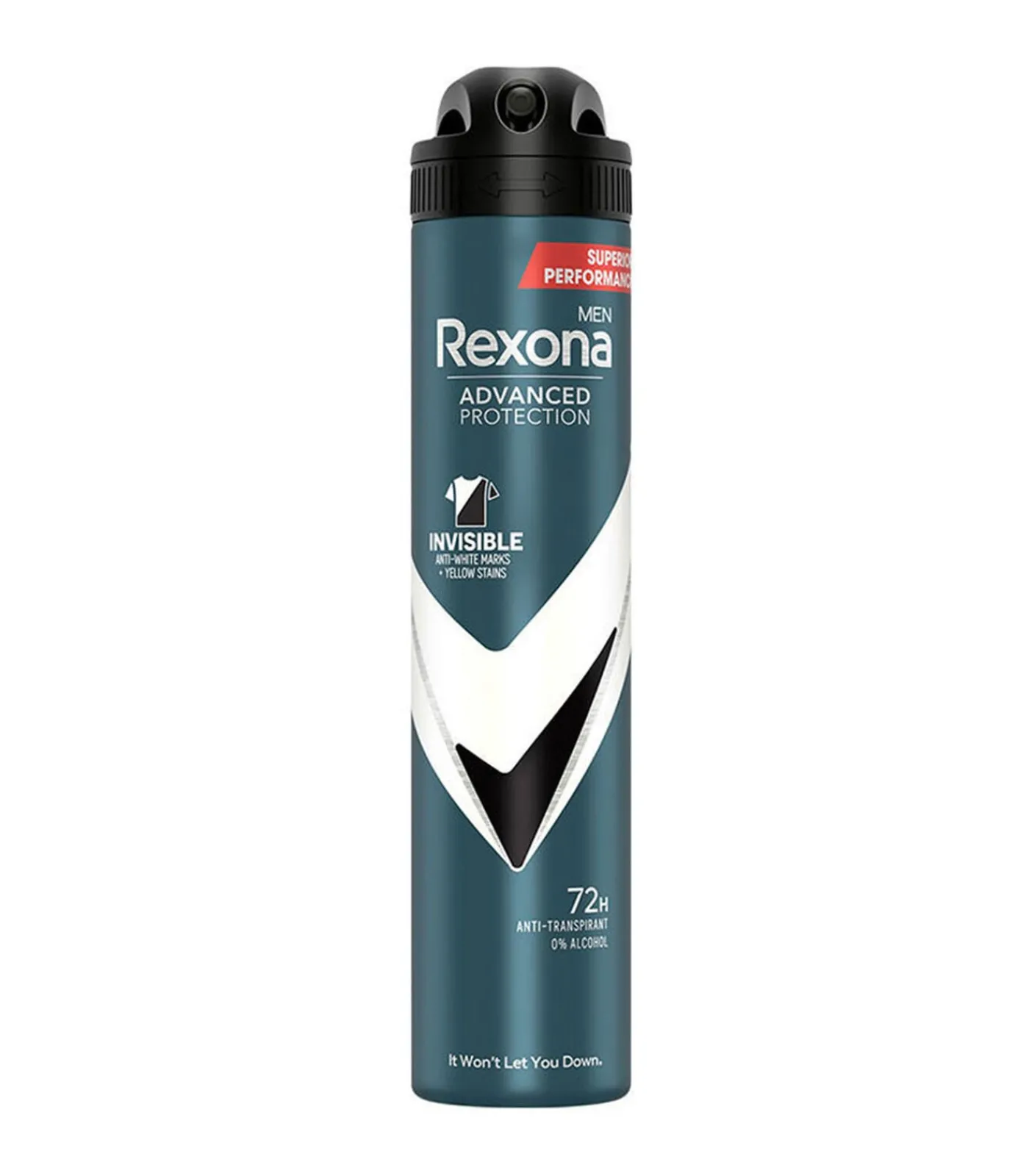 Rexona Onzichtbare Spray-Deodorant voor Mannen 200 ml