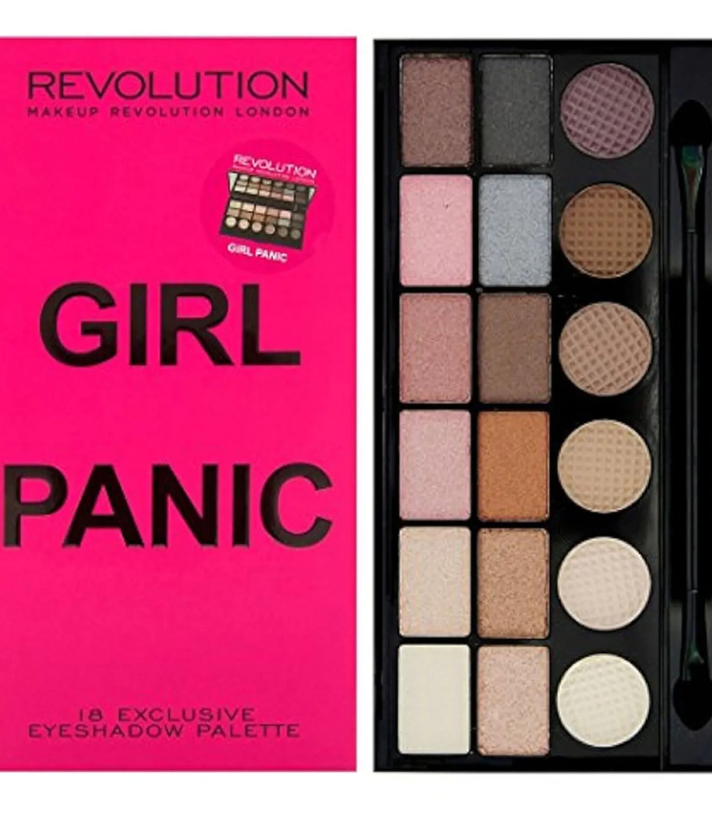 Revolution Oogschaduwpalette Girl Panic