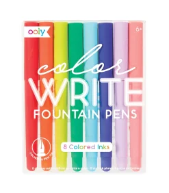 Kinderen Ooly vulpennen Color Write - set van 8 kleurrijke vulpennen voor creatief schrijven