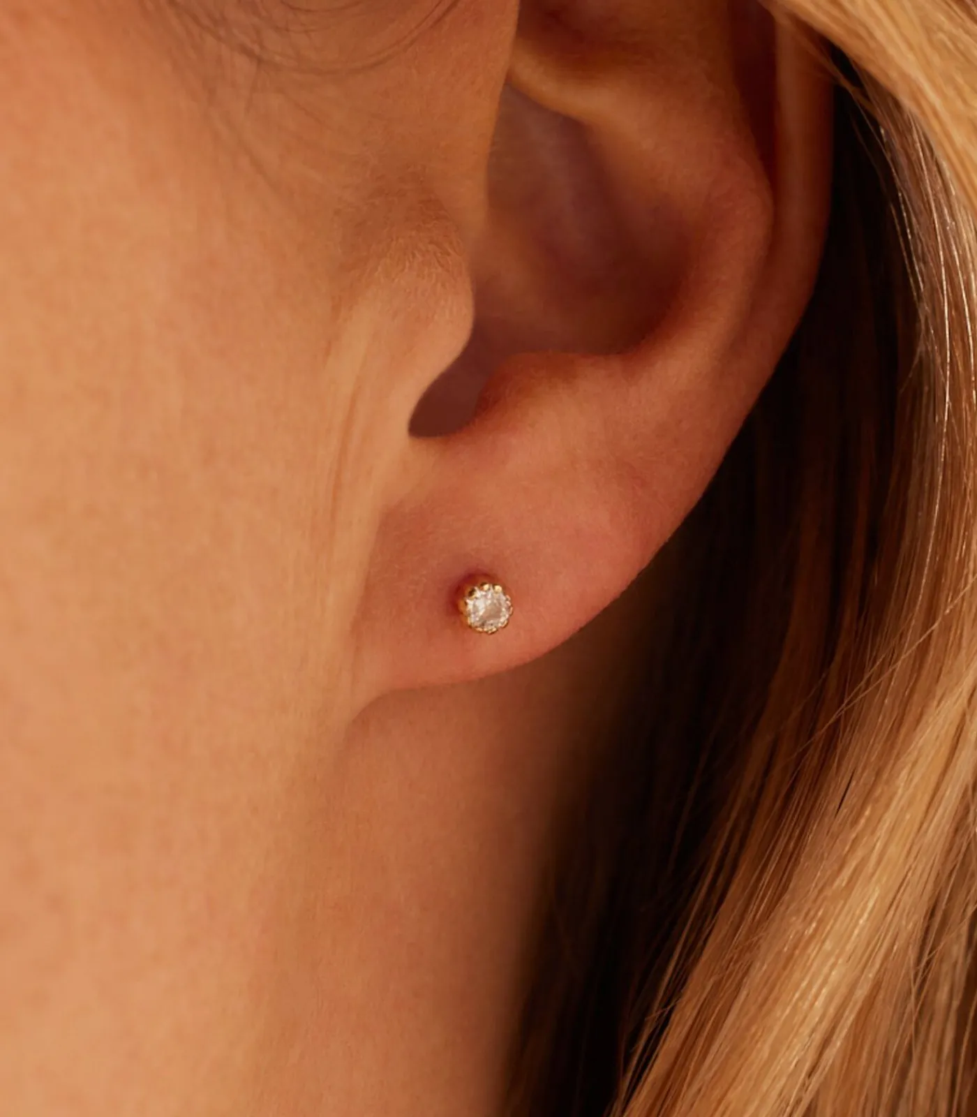 DAMES Lucardi Oorbellen 9 Karaat