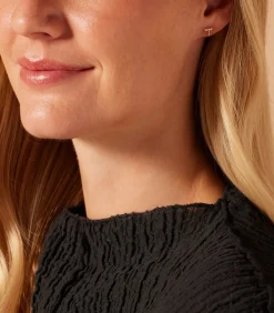 DAMES Lucardi Oorbellen 9 Karaat - Goudkleurig