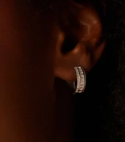 DAMES Lucardi Oorbellen 925 Zilver