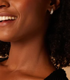 DAMES Lucardi Oorbellen 925 Zilver