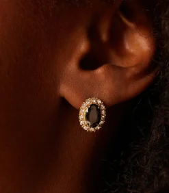 DAMES Lucardi Oorbellen Staal