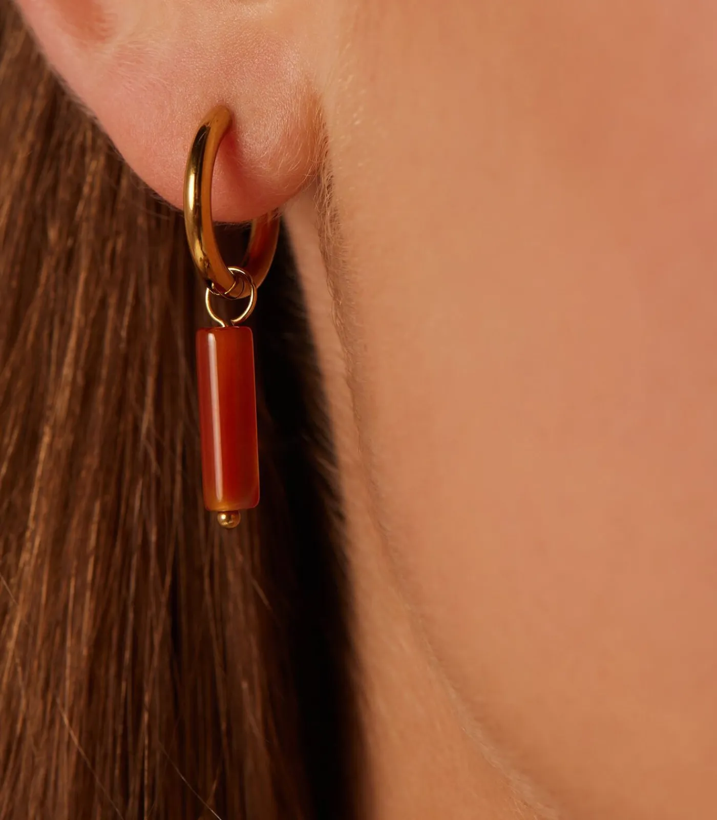 DAMES Lucardi Oorbellen Staal