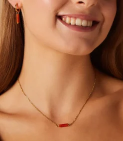 DAMES Lucardi Oorbellen Staal