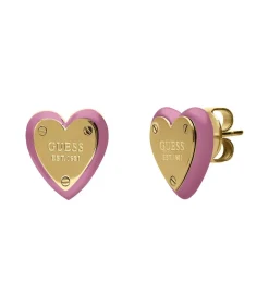 DAMES GUESS Oorbellen Staal - Goud- en Zilverkleurig