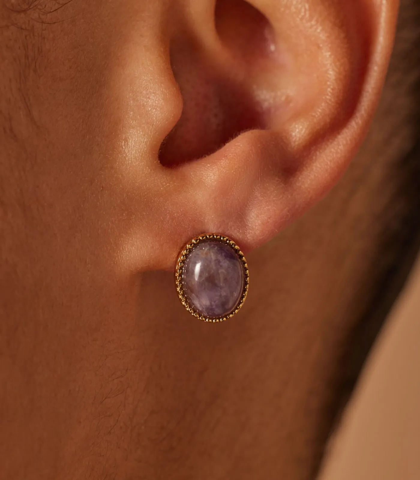 DAMES Lucardi Oorbellen Staal - Goudkleurig