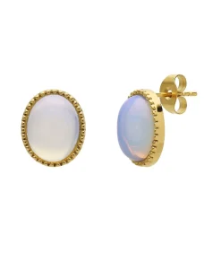 DAMES Lucardi Oorbellen Staal - Goudkleurig