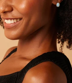 DAMES Lucardi Oorbellen Staal - Goudkleurig