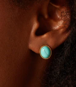 Clearance Oorbellen Staal - Goudkleurig DAMES Oorbellen