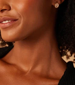 Sale Oorbellen Staal - Goudkleurig DAMES Oorbellen