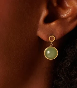 DAMES Lucardi Oorbellen Staal - Goudkleurig