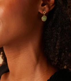 DAMES Lucardi Oorbellen Staal - Goudkleurig