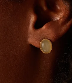 Sale Oorbellen Staal - Goudkleurig DAMES Oorbellen