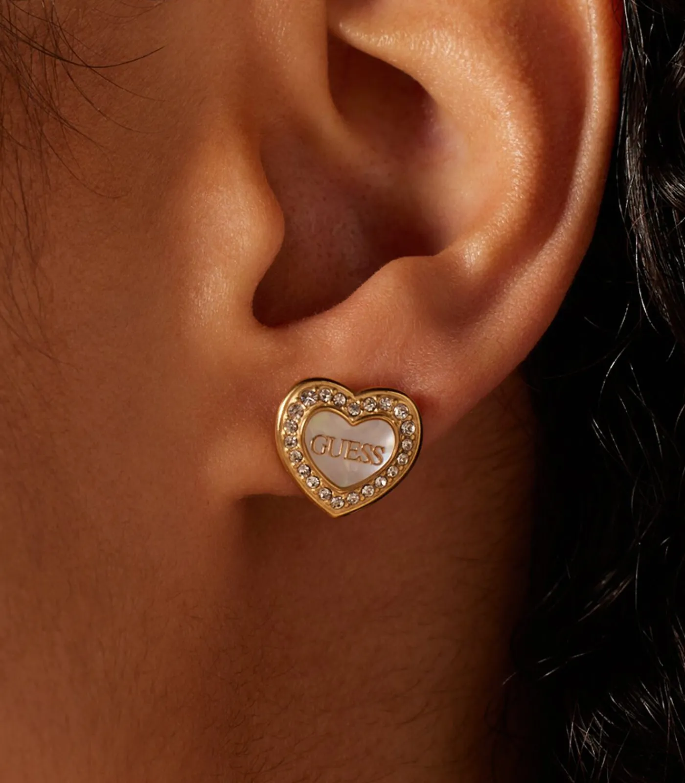 Clearance Oorbellen Staal - Goudkleurig DAMES Oorbellen