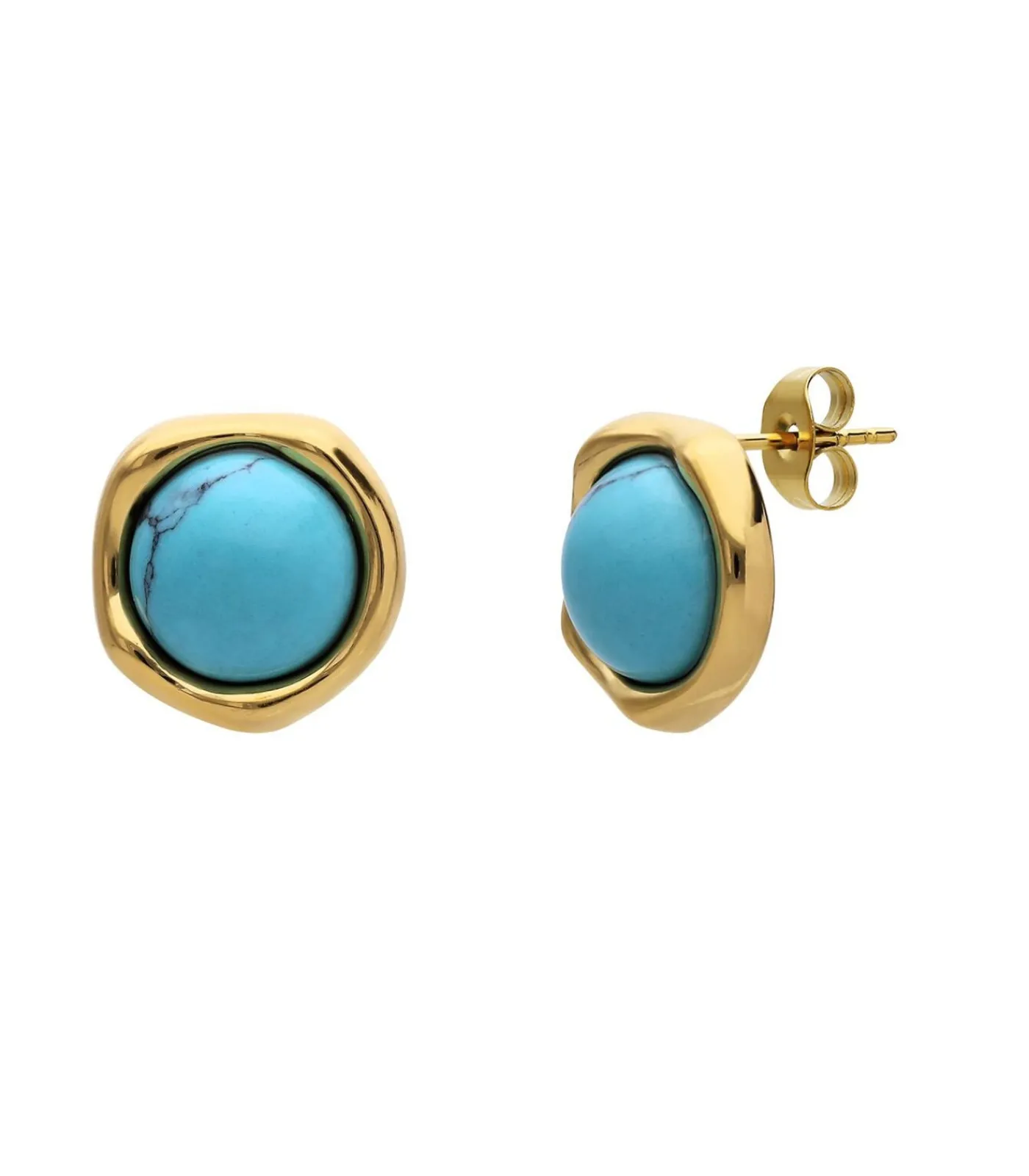 DAMES Lucardi Oorbellen Staal - Goudkleurig