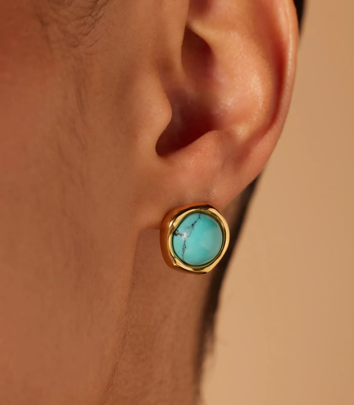 DAMES Lucardi Oorbellen Staal - Goudkleurig