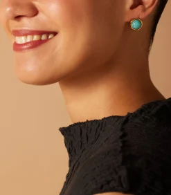 DAMES Lucardi Oorbellen Staal - Goudkleurig