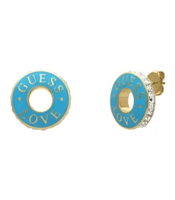 DAMES GUESS Oorbellen Staal - Goudkleurig