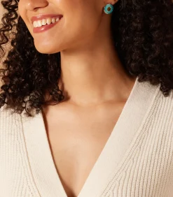 DAMES GUESS Oorbellen Staal - Goudkleurig