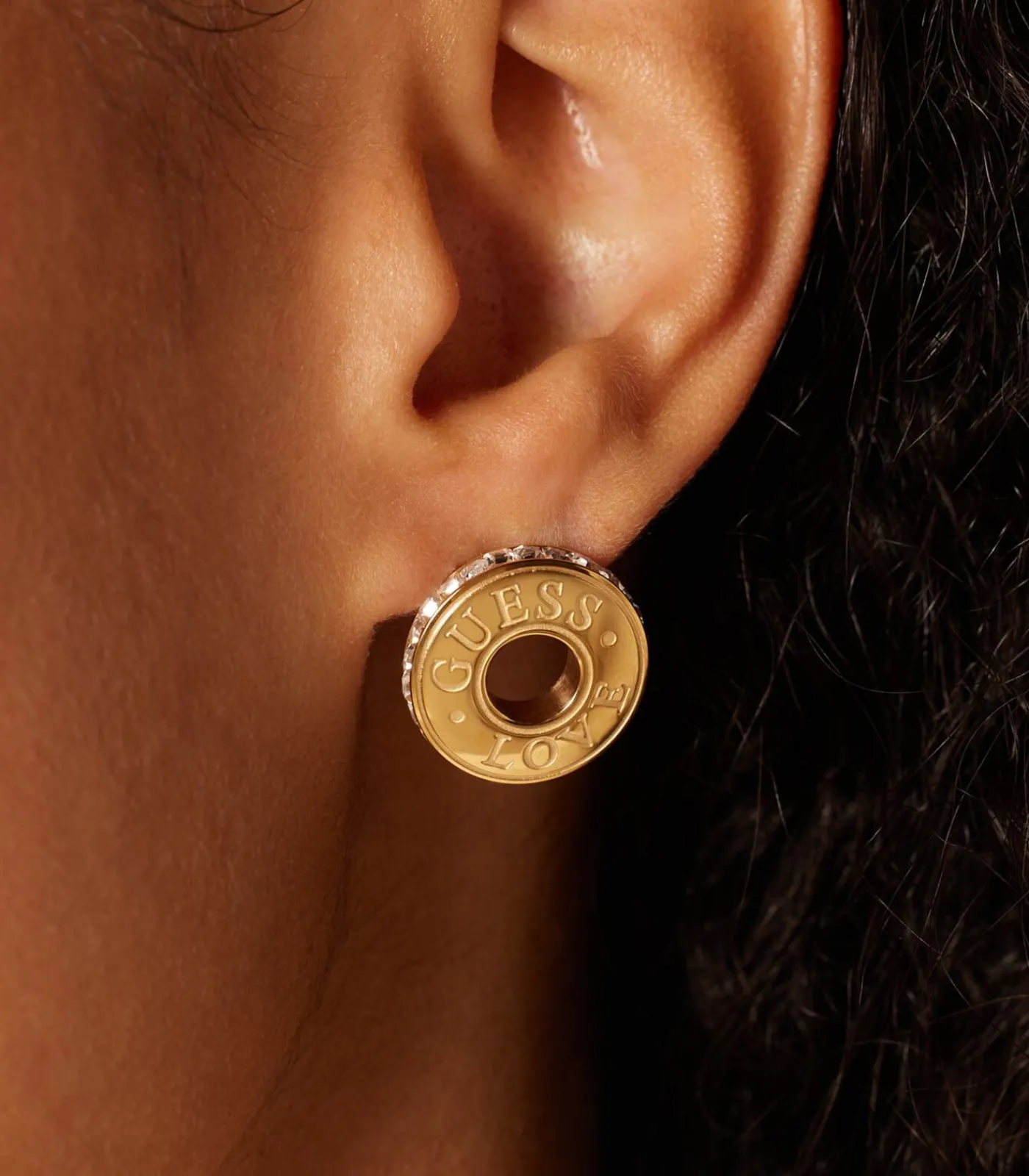 New Oorbellen Staal - Goudkleurig DAMES Oorbellen