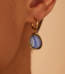 Discount Oorbellen Staal - Goudkleurig DAMES Oorbellen