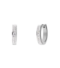 DAMES Lucardi Oorbellen Staal - Zilverkleurig