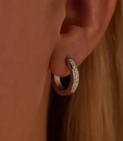 DAMES Lucardi Oorbellen Staal - Zilverkleurig