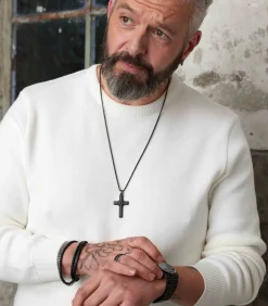 DAMES Lucardi Oorbellen Staal - zwart