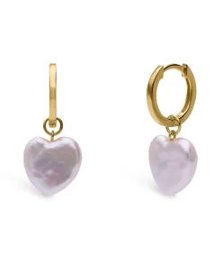 Hot Oorbellen Zilver - Hartjes DAMES Oorbellen